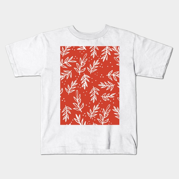 Scandi Christmas Kids T-Shirt by SturgesC